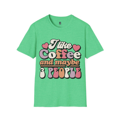 I Like Coffee Unisex Softstyle T-Shirt