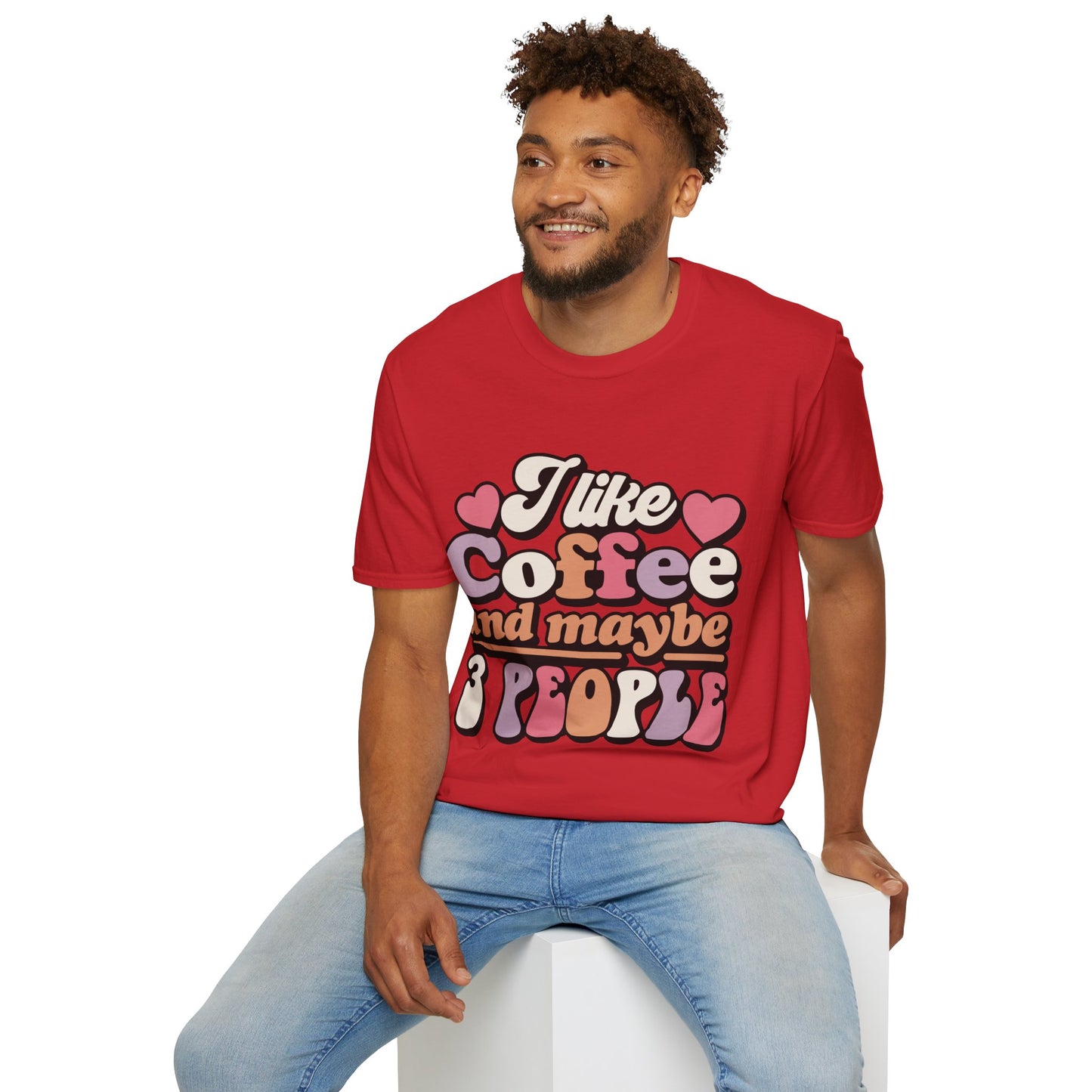 I Like Coffee Unisex Softstyle T-Shirt