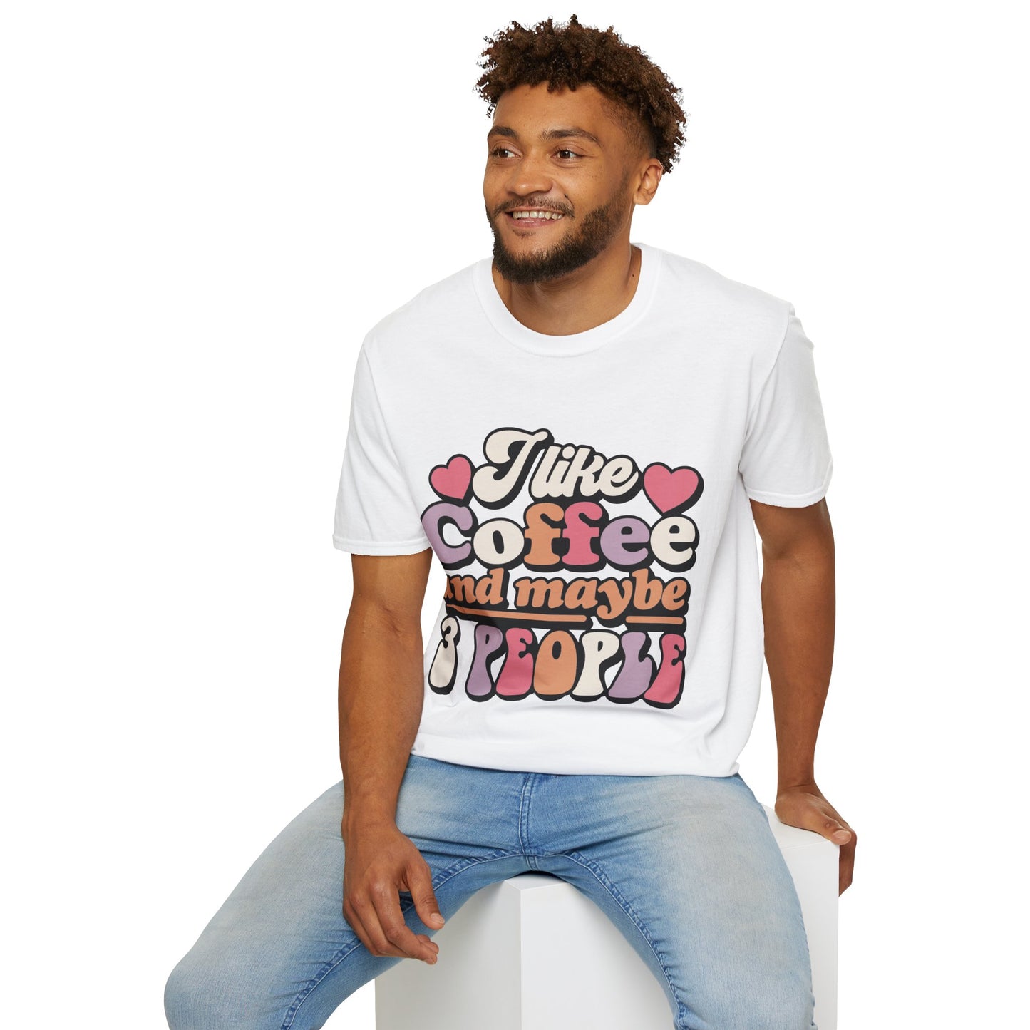 I Like Coffee Unisex Softstyle T-Shirt