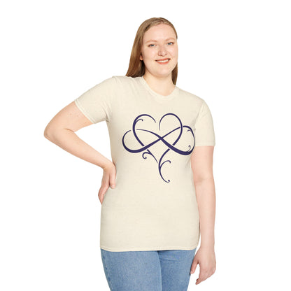 Eternity Heart Unisex Softstyle T-Shirt