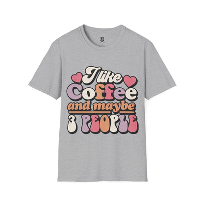 I Like Coffee Unisex Softstyle T-Shirt