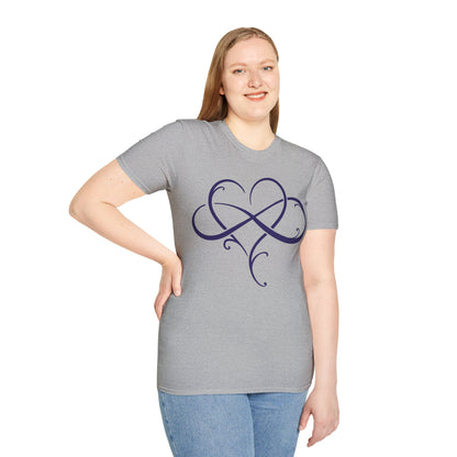 Eternity Heart Unisex Softstyle T-Shirt