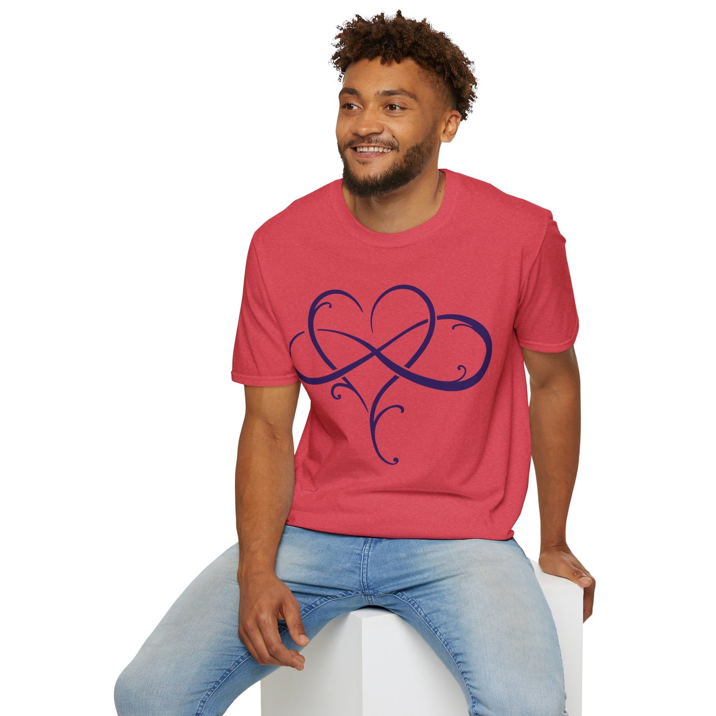 Eternity Heart Unisex Softstyle T-Shirt