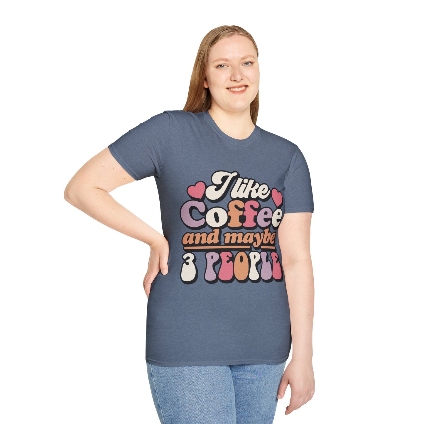 I Like Coffee Unisex Softstyle T-Shirt