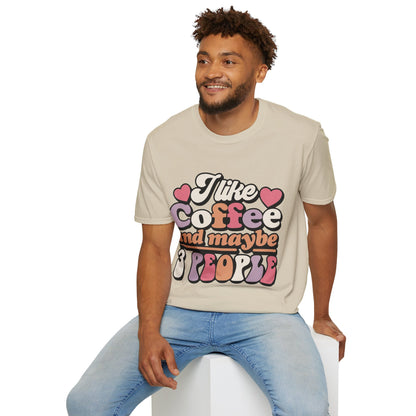 I Like Coffee Unisex Softstyle T-Shirt