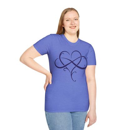 Eternity Heart Unisex Softstyle T-Shirt