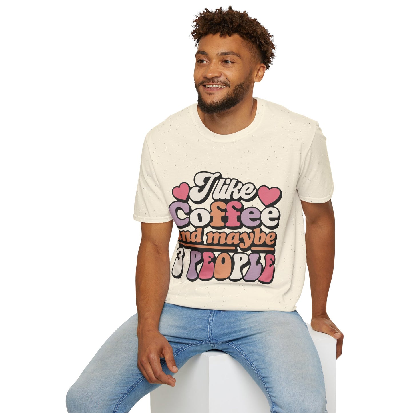 I Like Coffee Unisex Softstyle T-Shirt