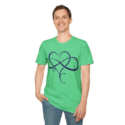 Eternity Heart Unisex Softstyle T-Shirt