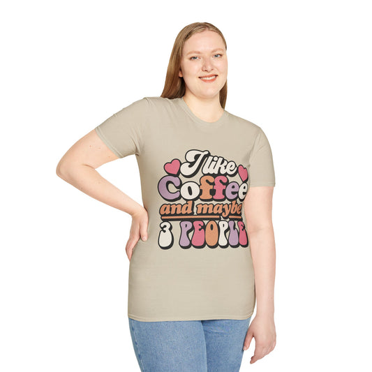 I Like Coffee Unisex Softstyle T-Shirt