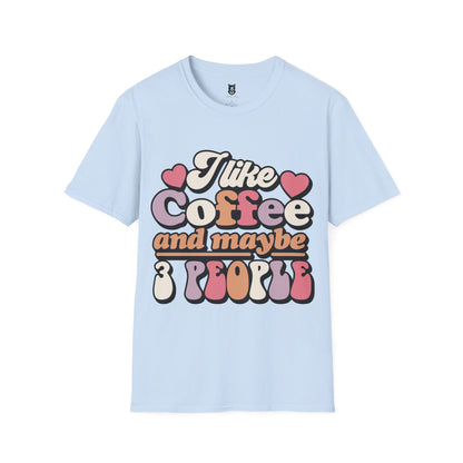 I Like Coffee Unisex Softstyle T-Shirt