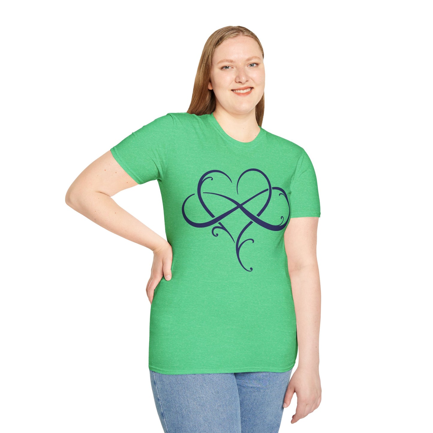 Eternity Heart Unisex Softstyle T-Shirt