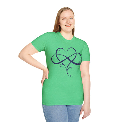 Eternity Heart Unisex Softstyle T-Shirt