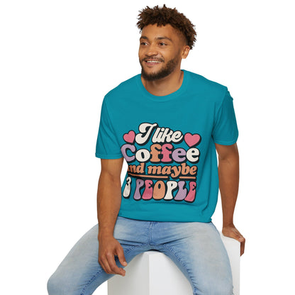 I Like Coffee Unisex Softstyle T-Shirt