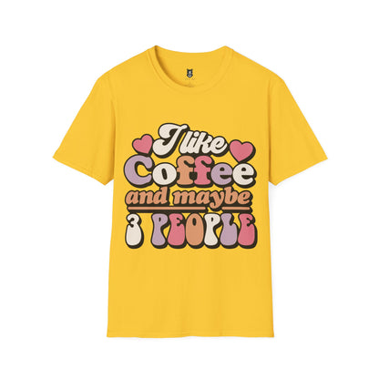 I Like Coffee Unisex Softstyle T-Shirt