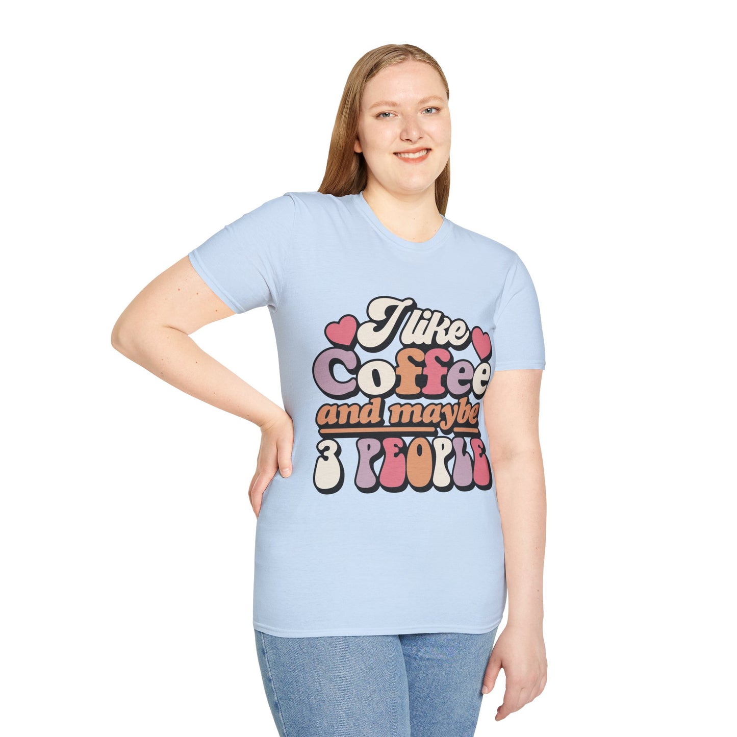 I Like Coffee Unisex Softstyle T-Shirt