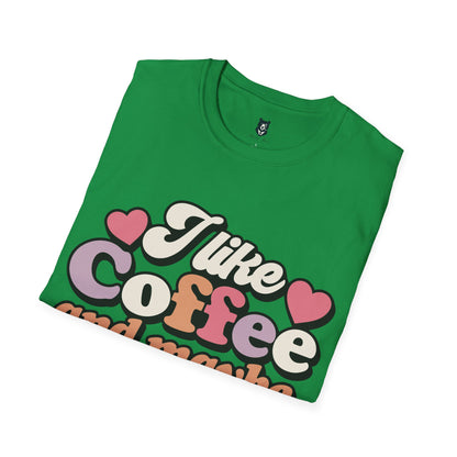 I Like Coffee Unisex Softstyle T-Shirt