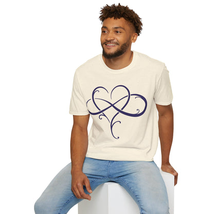 Eternity Heart Unisex Softstyle T-Shirt