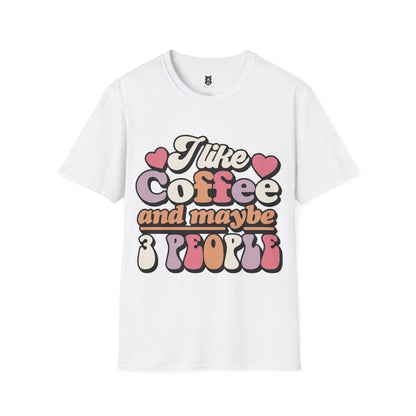 I Like Coffee Unisex Softstyle T-Shirt