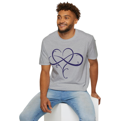 Eternity Heart Unisex Softstyle T-Shirt