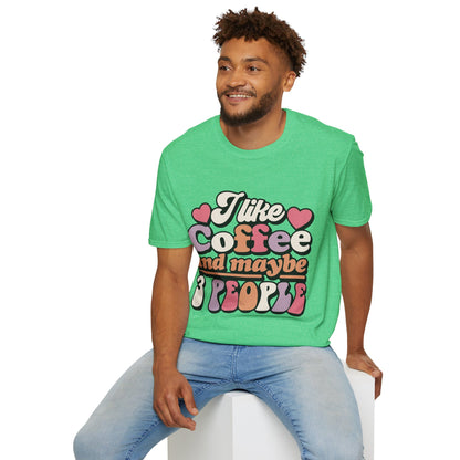 I Like Coffee Unisex Softstyle T-Shirt