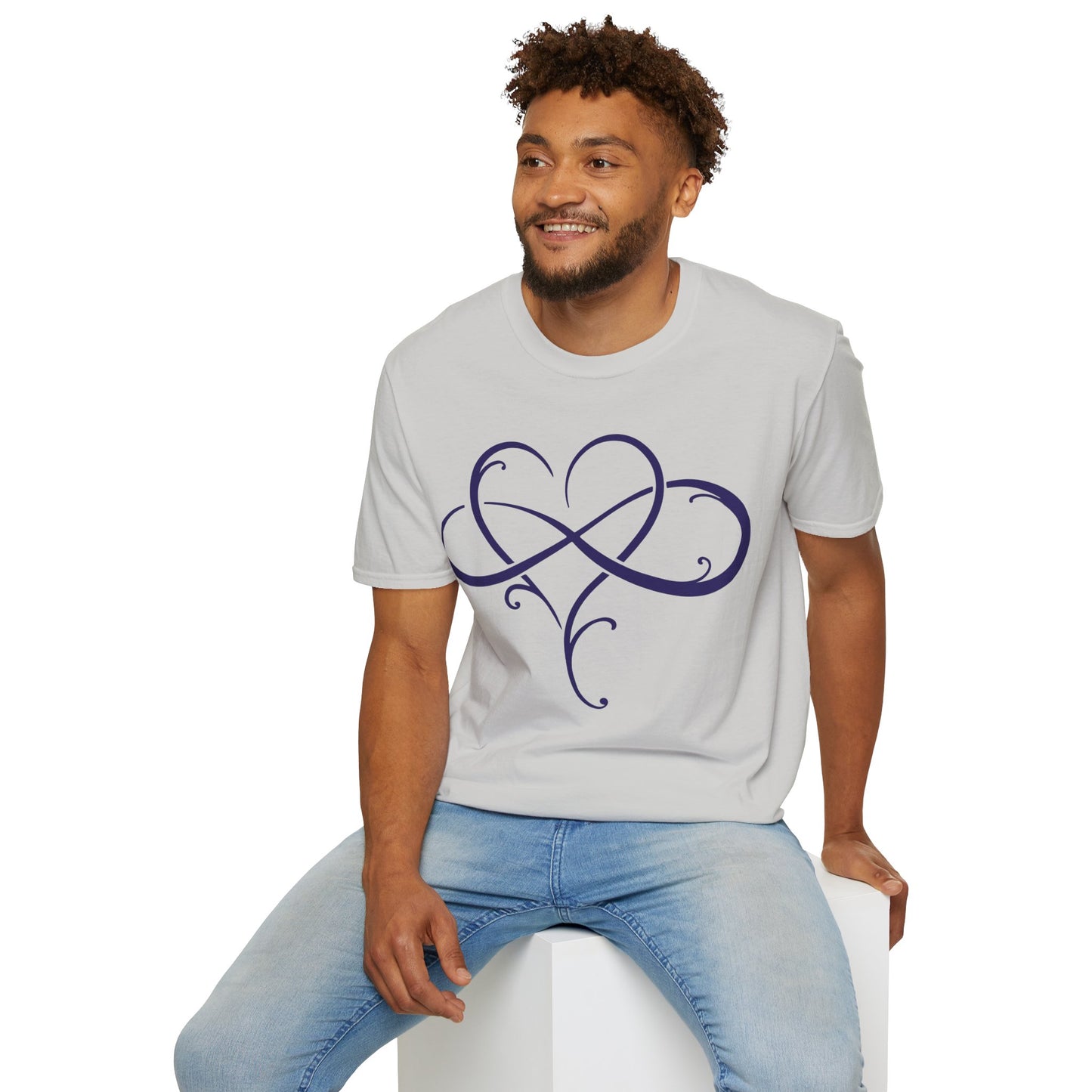 Eternity Heart Unisex Softstyle T-Shirt