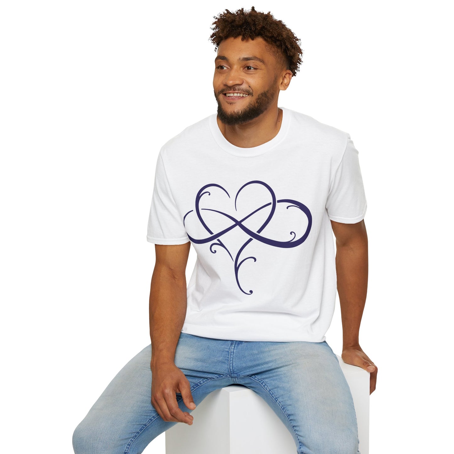 Eternity Heart Unisex Softstyle T-Shirt