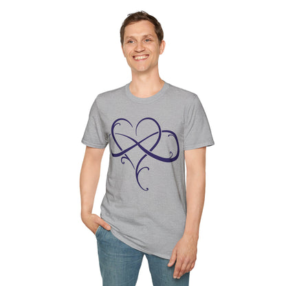 Eternity Heart Unisex Softstyle T-Shirt