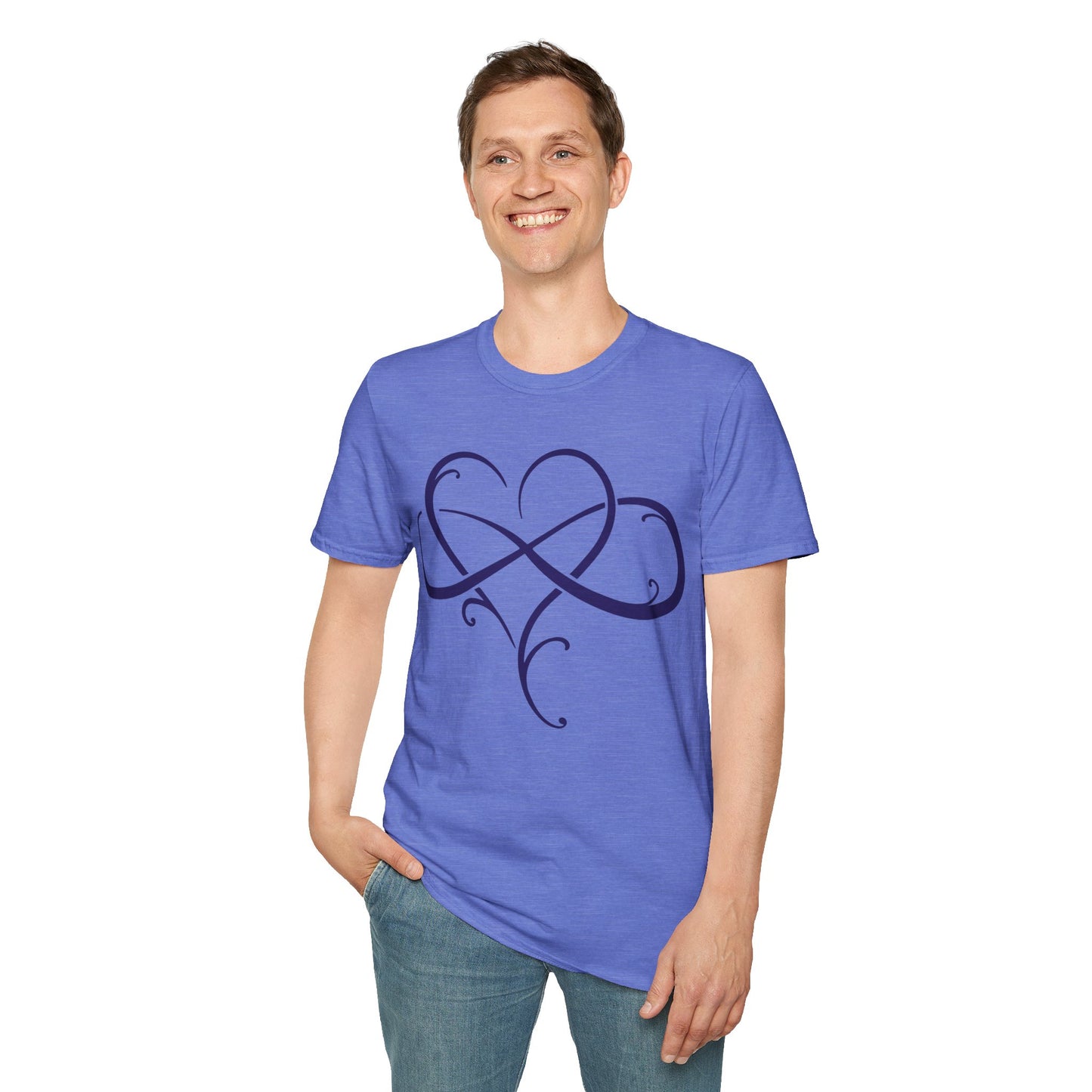 Eternity Heart Unisex Softstyle T-Shirt