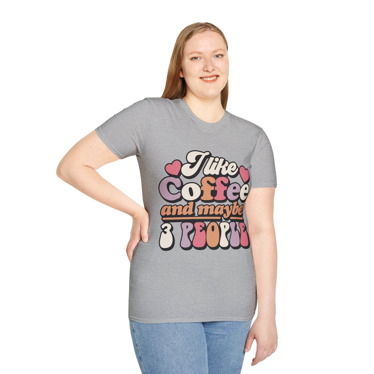 I Like Coffee Unisex Softstyle T-Shirt