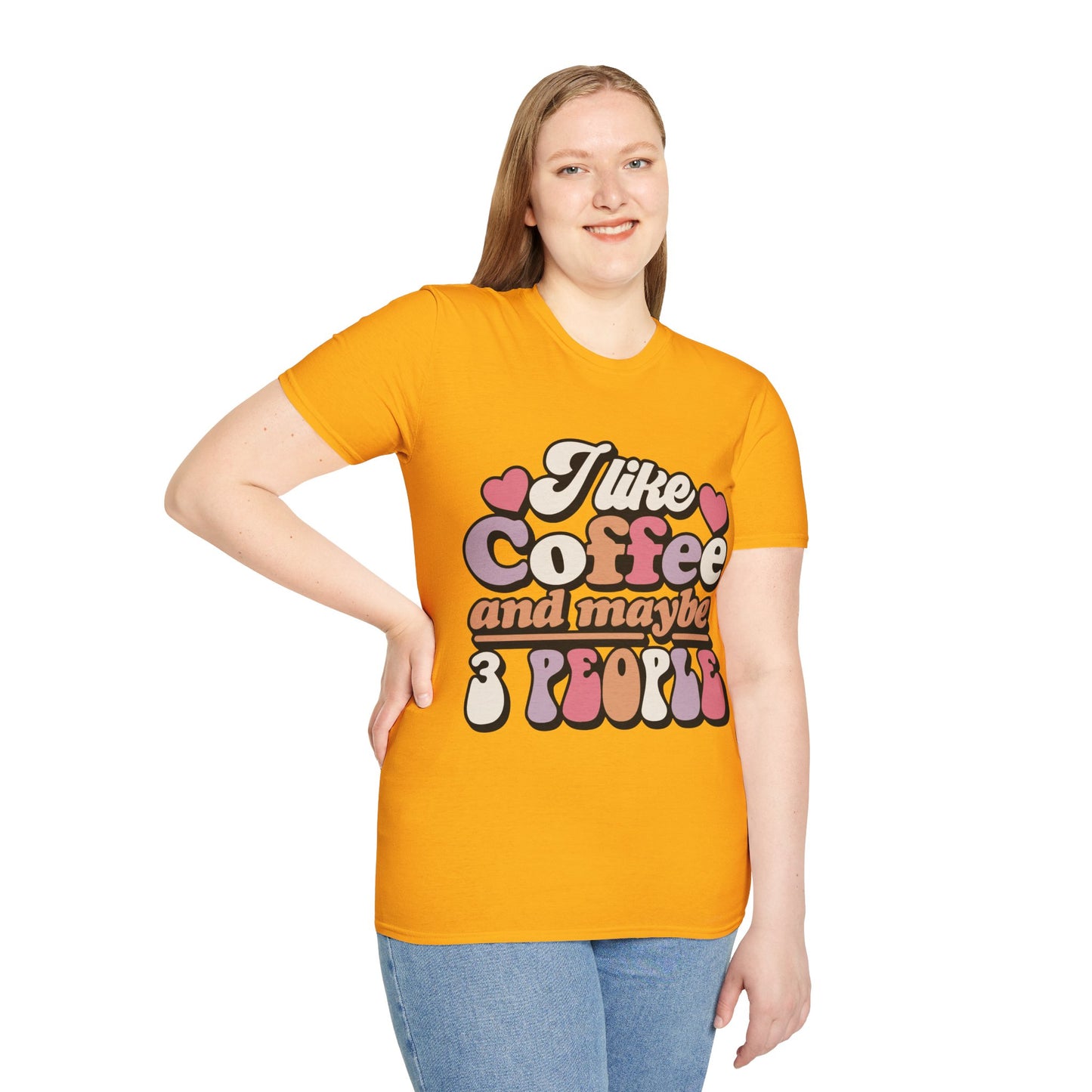 I Like Coffee Unisex Softstyle T-Shirt