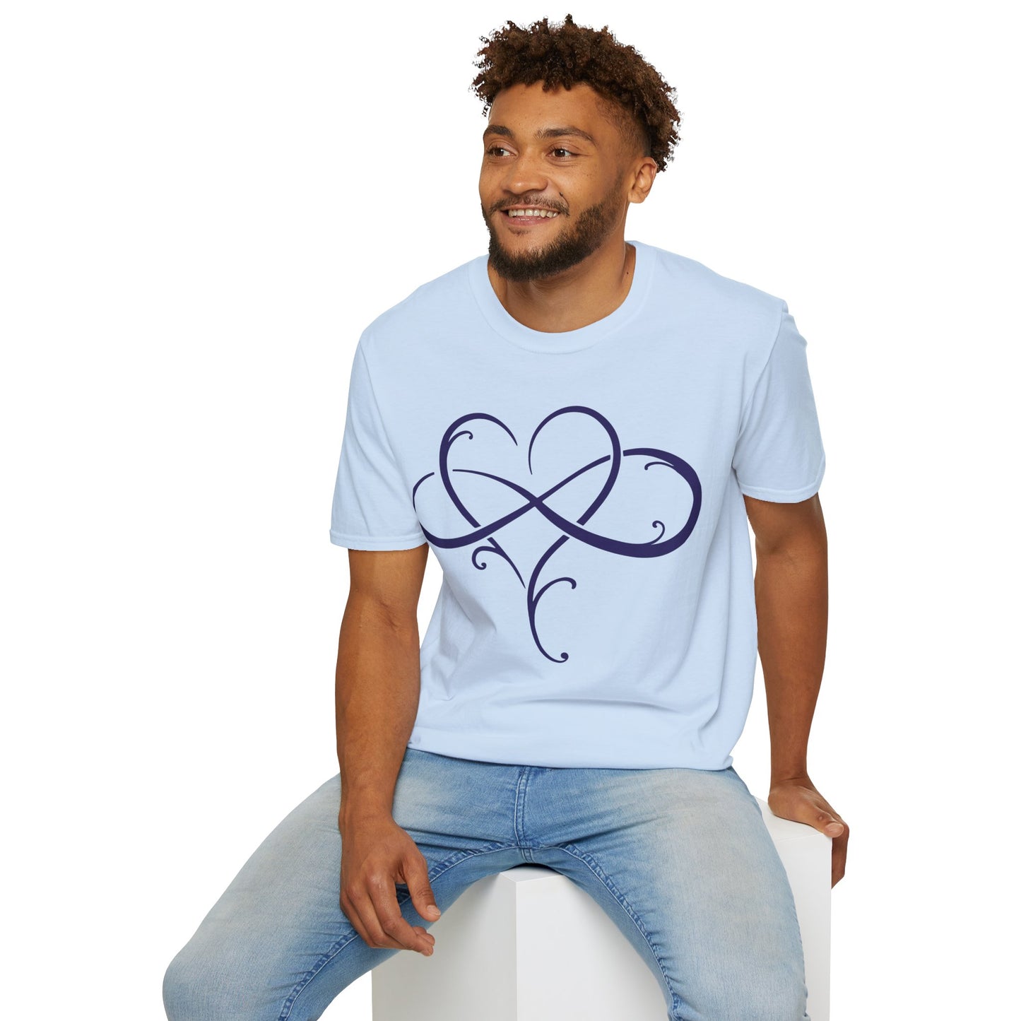 Eternity Heart Unisex Softstyle T-Shirt